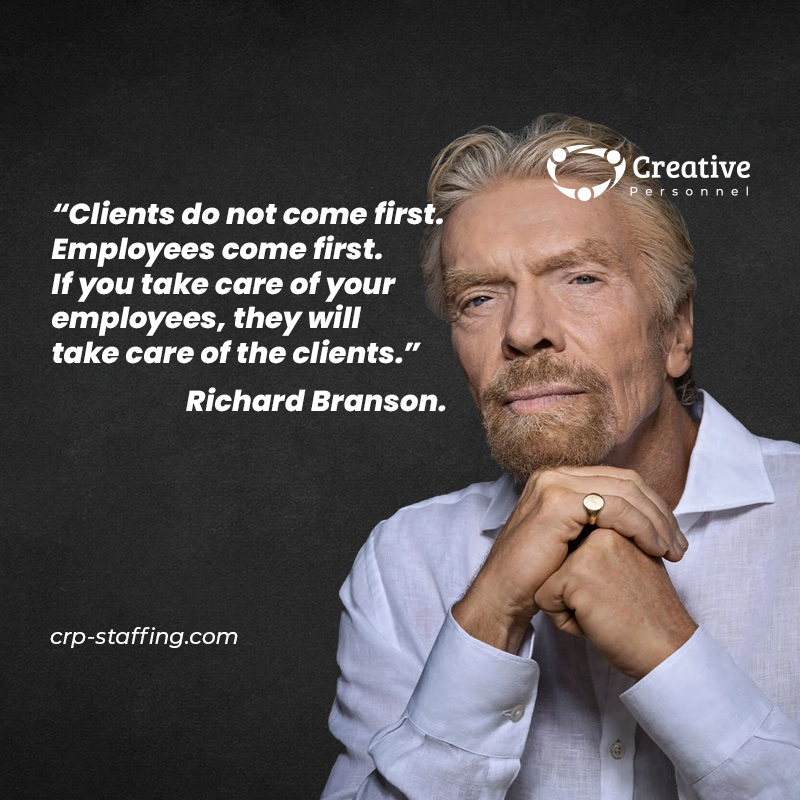 Richard Branson: Companies Should Put Employees First